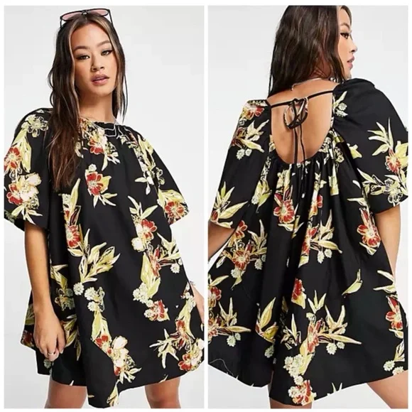 Free People Jodie Printed Tunic in Night Combo - Picture 11 of 11